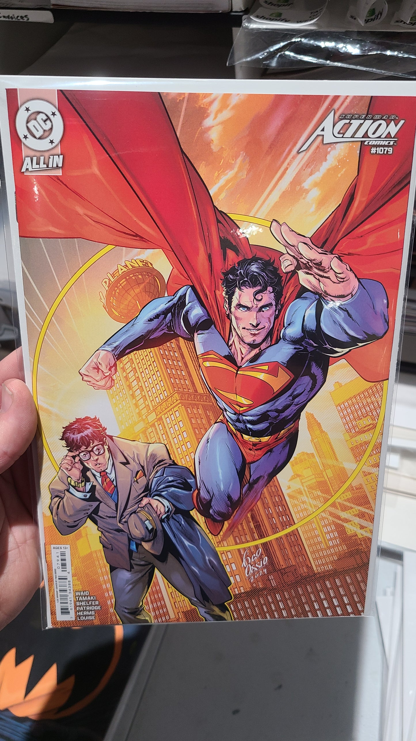 ACTION COMICS #1079 1:25 by FICO OSSIO