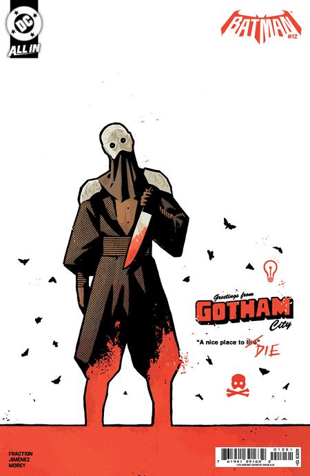 BATMAN #12 (2025) 1:25 by DAVID AJA