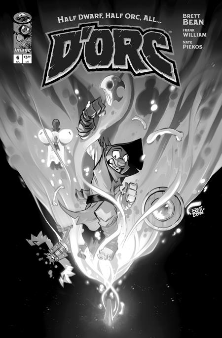 D'ORC #6 1:25 BW by BRETT BEAN