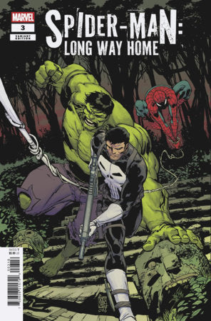 SPIDER-MAN: LONG WAY HOME #3 1:25 by GIUSEPPE CAMUNCOLI