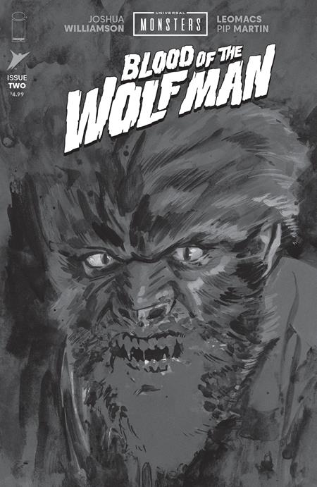 UNIVERSAL MONSTERS: BLOOD OF THE WOLF MAN #2 1:25 by JACOB PHILLIPS