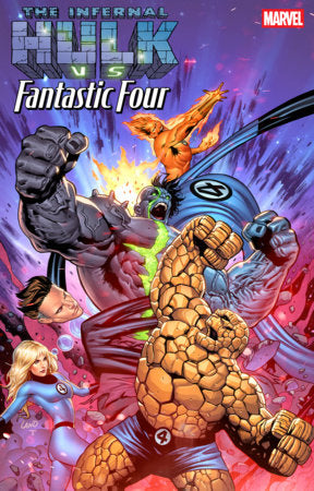 INFERNAL HULK VS FANTASTIC FOUR #1 1:25 by GREG LAND