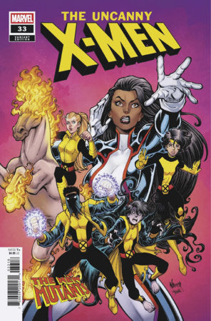 UNCANNY X-MEN #33 (2024) 1:25 by TODD NAUCK