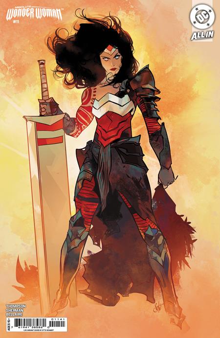 ABSOLUTE WONDER WOMAN #11 1:25 by OTTO SCHMIDT