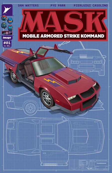M.A.S.K. #1 1:50 by E.J. SU