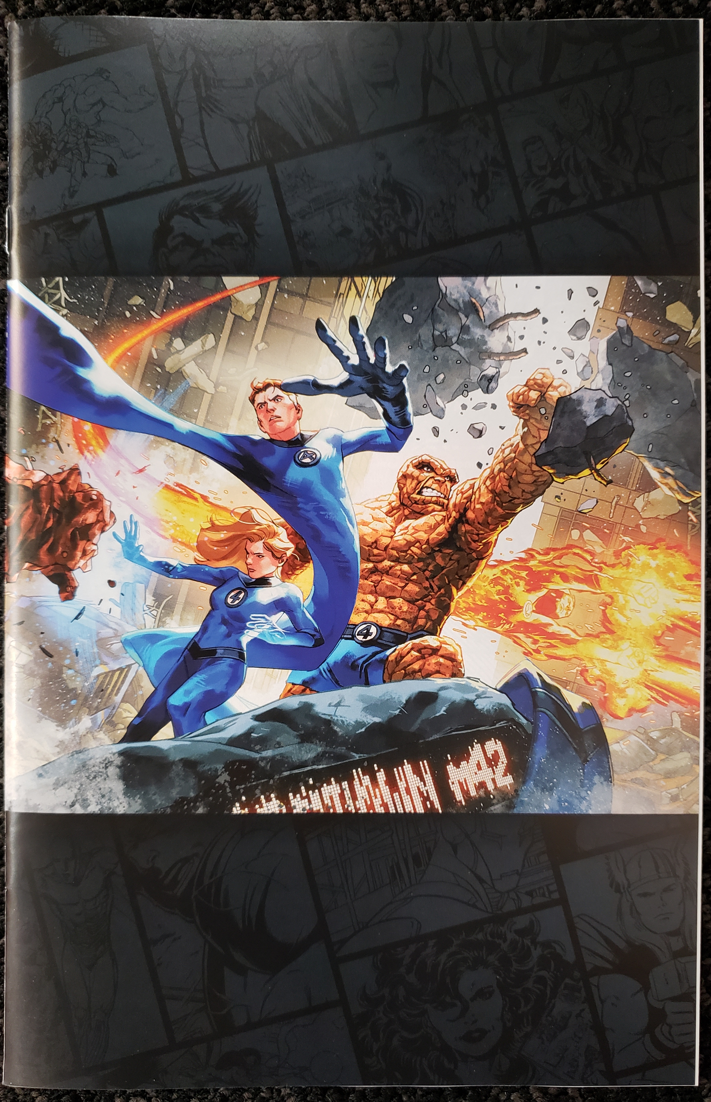 FANTASTIC FOUR #12 (2025) 1:50 MAGIC THE GATHERING by YASMINE PUTRI