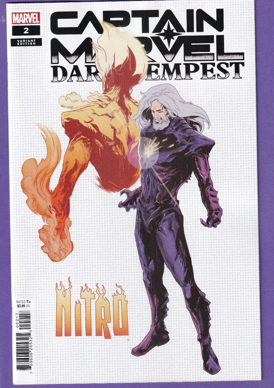 CAPTAIN MARVEL: DARK TEMPEST #2 1:10 DESIGN BY PAOLO VILLANELLI