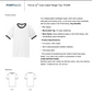 PULP FICTION LONG BEACH 70's RINGER T-SHIRT GREY