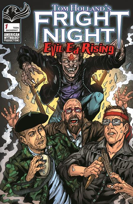 TOM HOLLAND'S FRIGHT NIGHT: EVIL ED RISING #1 LIMITED EDITION by PUIS CALZADA