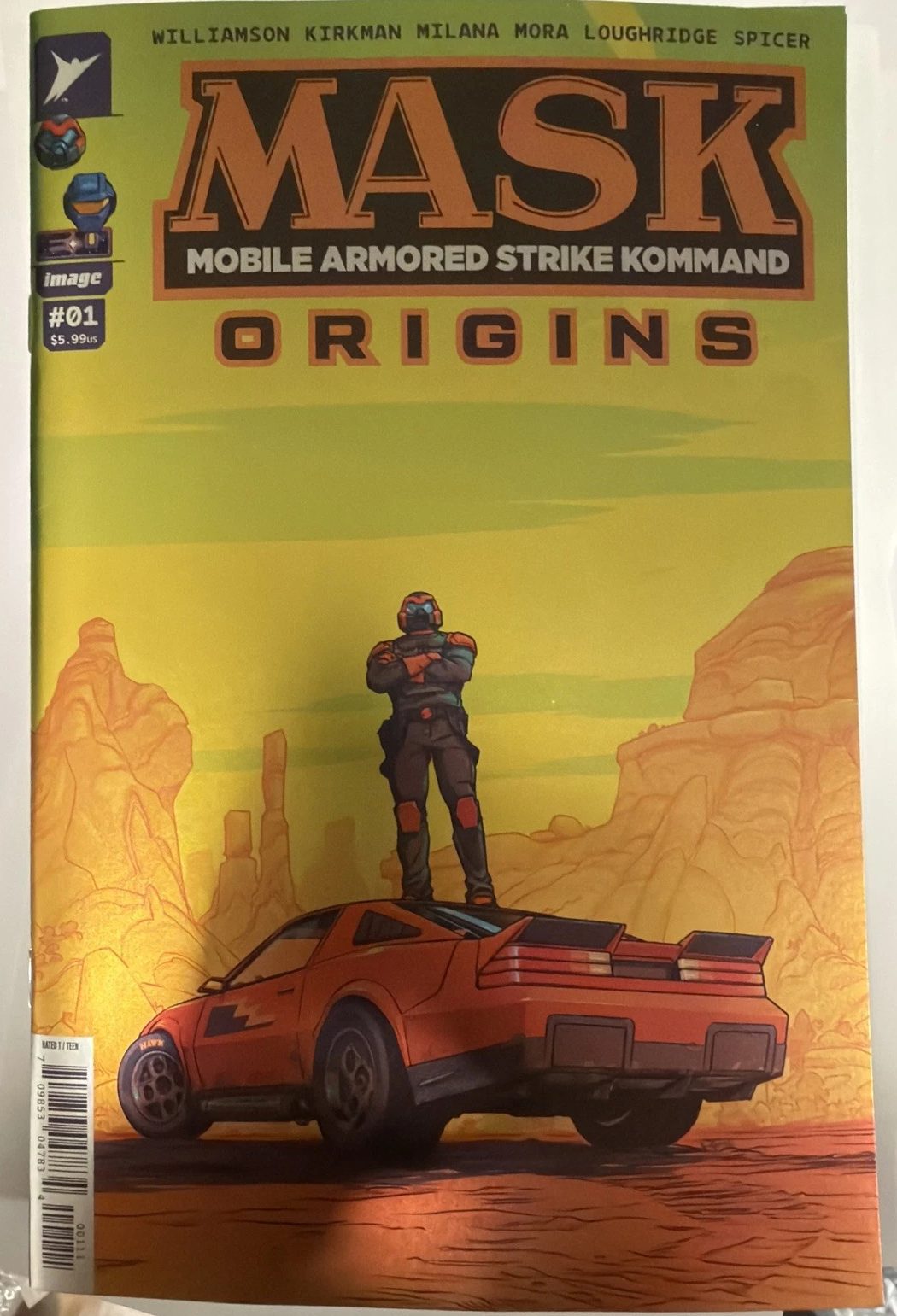 M.A.S.K. #1 BLIND BAG SECRET FOIL: "ORIGINS"