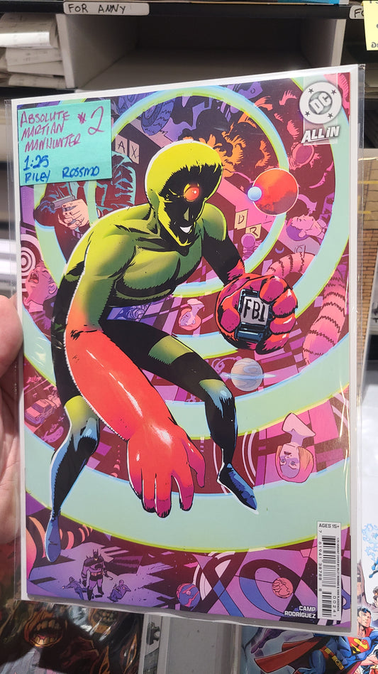 ABSOLUTE MARTIAN MANHUNTER #2 1:25 by RILEY ROSSMO