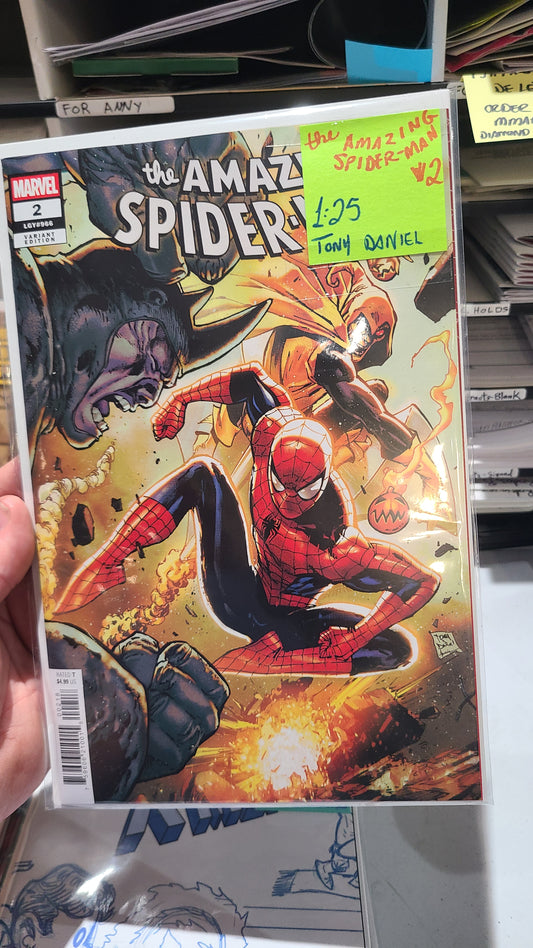 AMAZING SPIDER-MAN #2 1:25 by TONY DANIEL