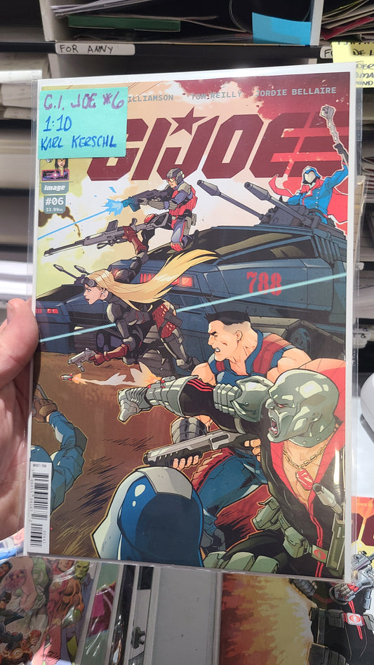 G.I. JOE #6 1:10 by KARL KERSCHL