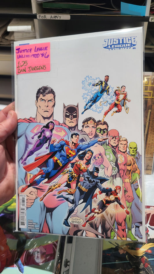 JUSTICE LEAGUE UNLIMITED #6 1:25 by DAN JURGENS