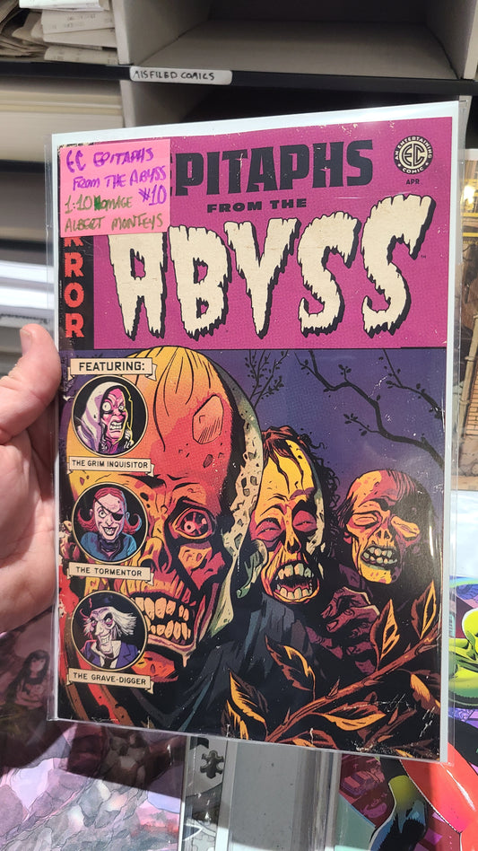 EC EPITAPHS FROM THE ABYSS #10 1:10 HOMAGE by ALBERT MONTEYS