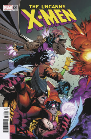 UNCANNY X-MEN #32 (2024) 1:25 by GERARDO SANDOVAL